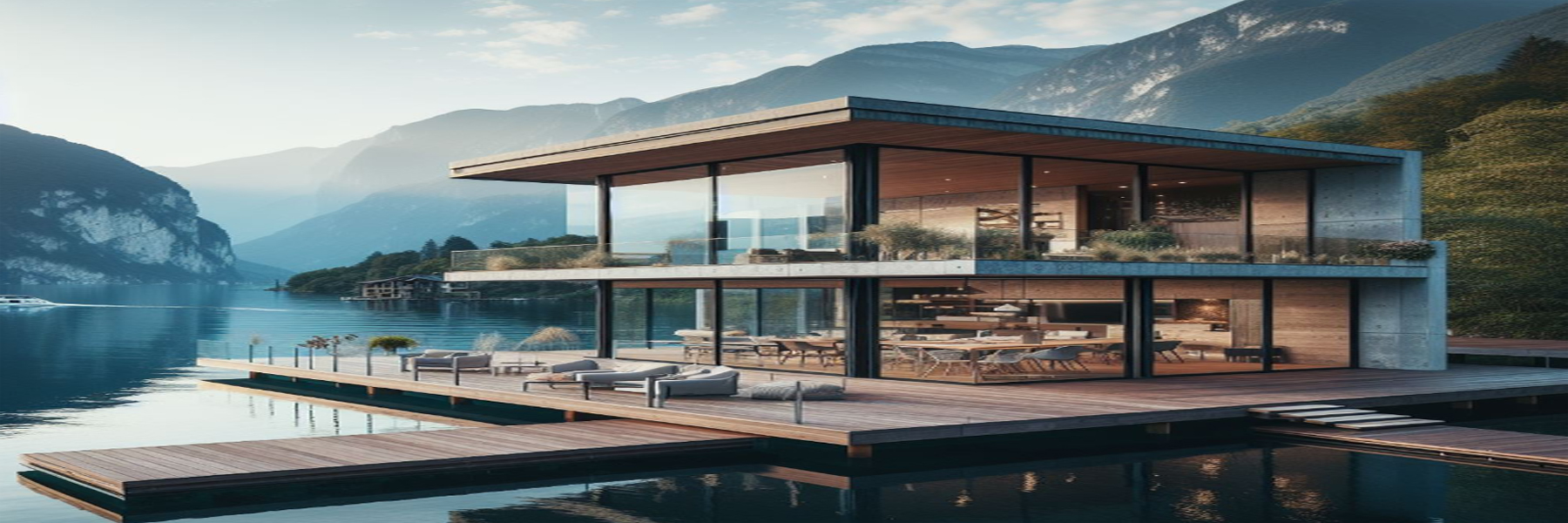 Ein Luxus Haus am See