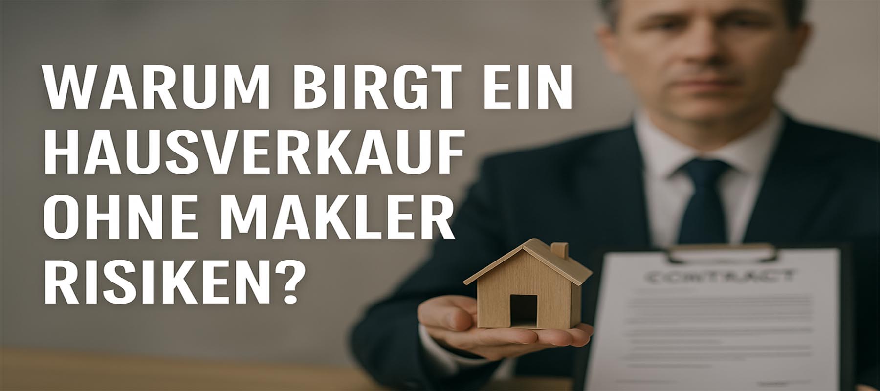 Warum birgt ein Hausverkauf ohne Makler Risiken?